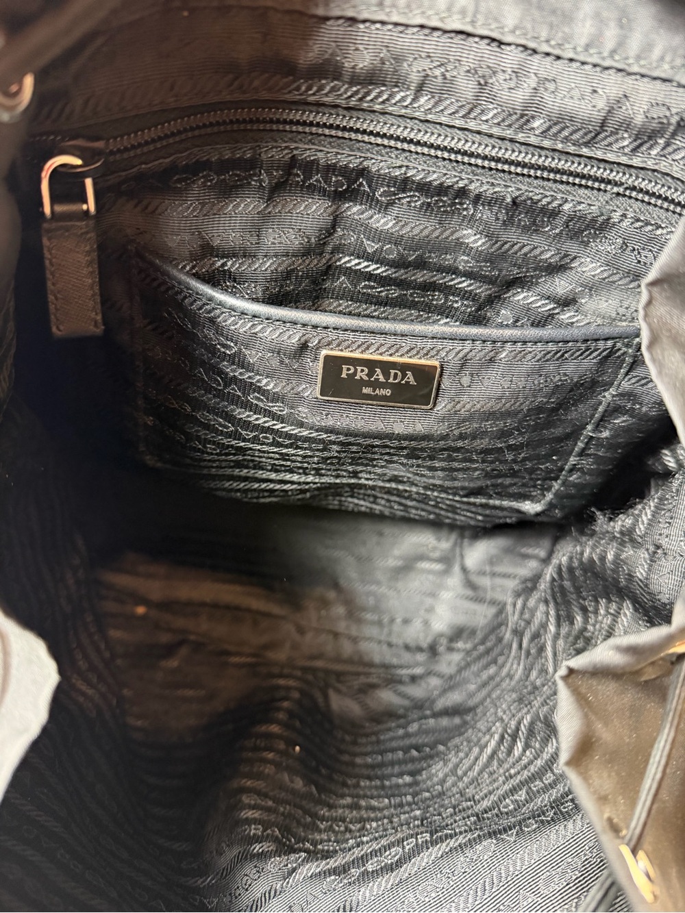Prada Black Nylon Backpack - Sleek Everyday Carry perfect for everyday 💕💕$2555 - Picture 8 of 8